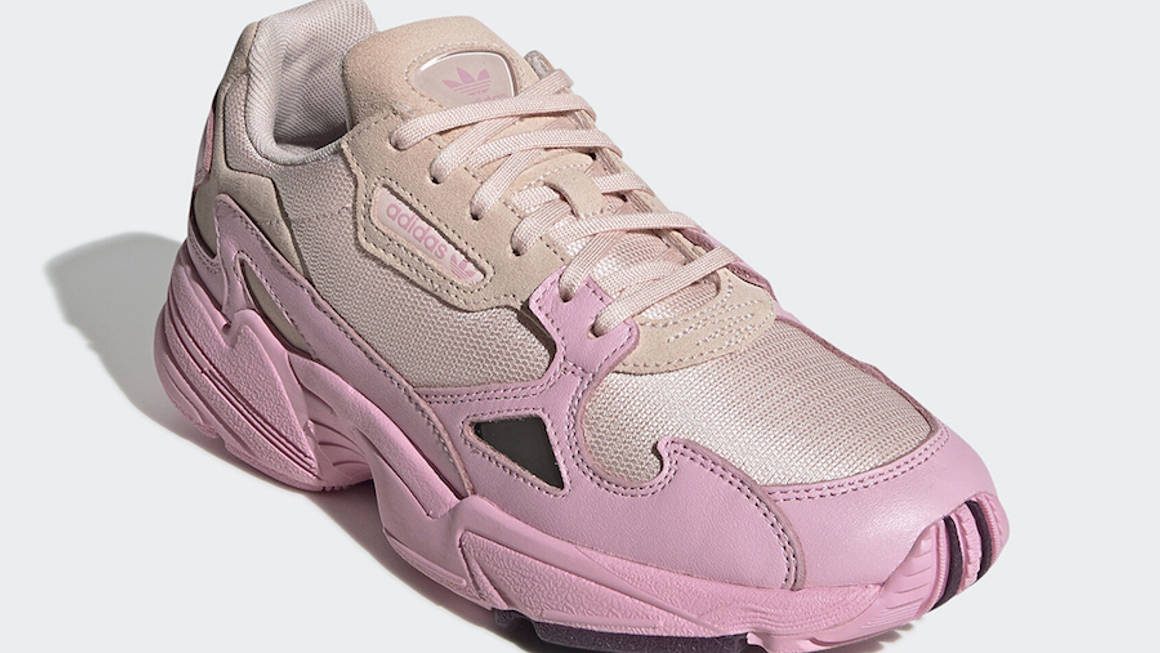 adidas falcon light pink
