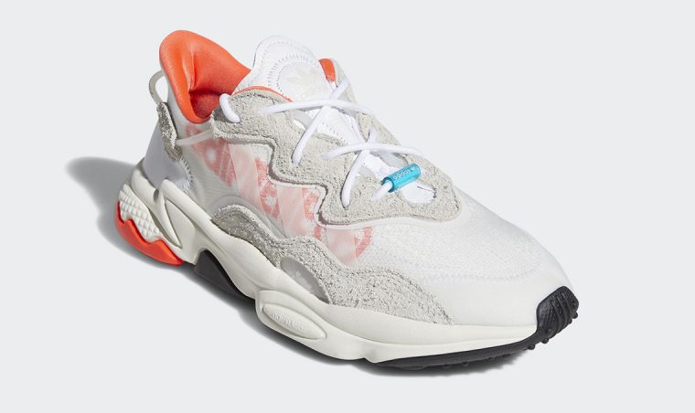 adidas Ozweego Off White Orange front