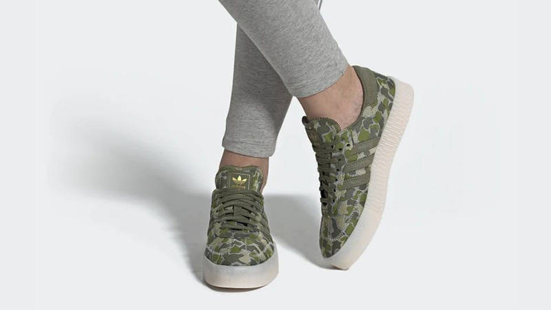 adidas Sambarose Khaki Camo