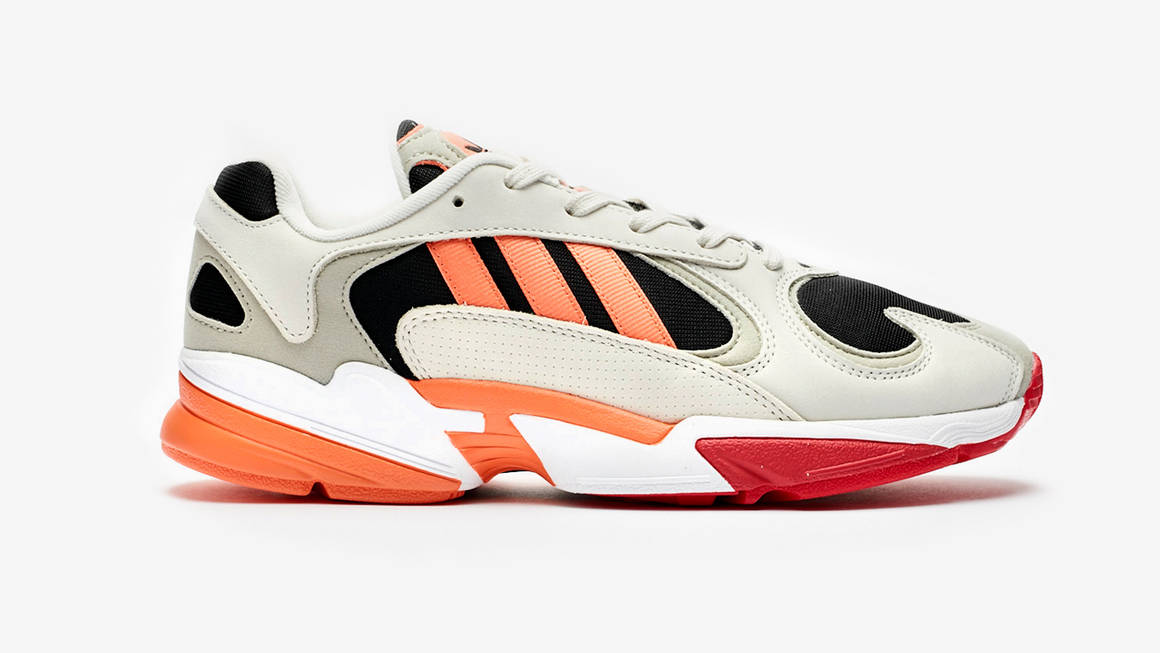 Coral Colour Blocking Brightens Up This adidas Yung-1 | The Sole Supplier