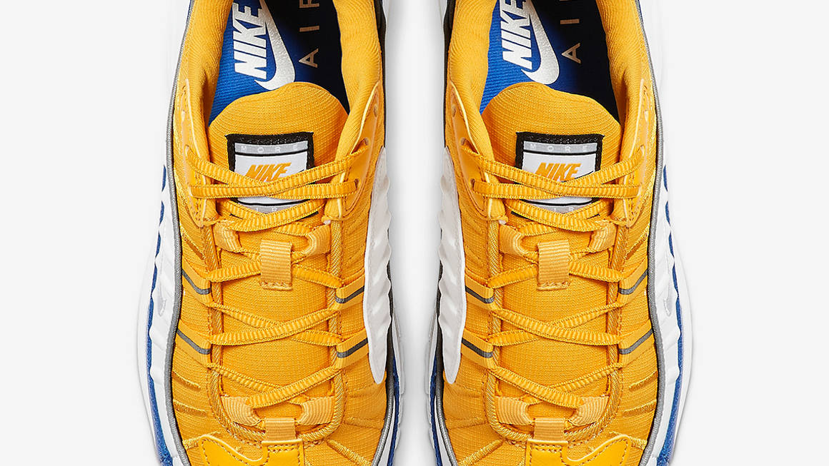 Go Vibrant With This Air Max 98 In Royal Blue And Topaz Gold | The Sole ...
