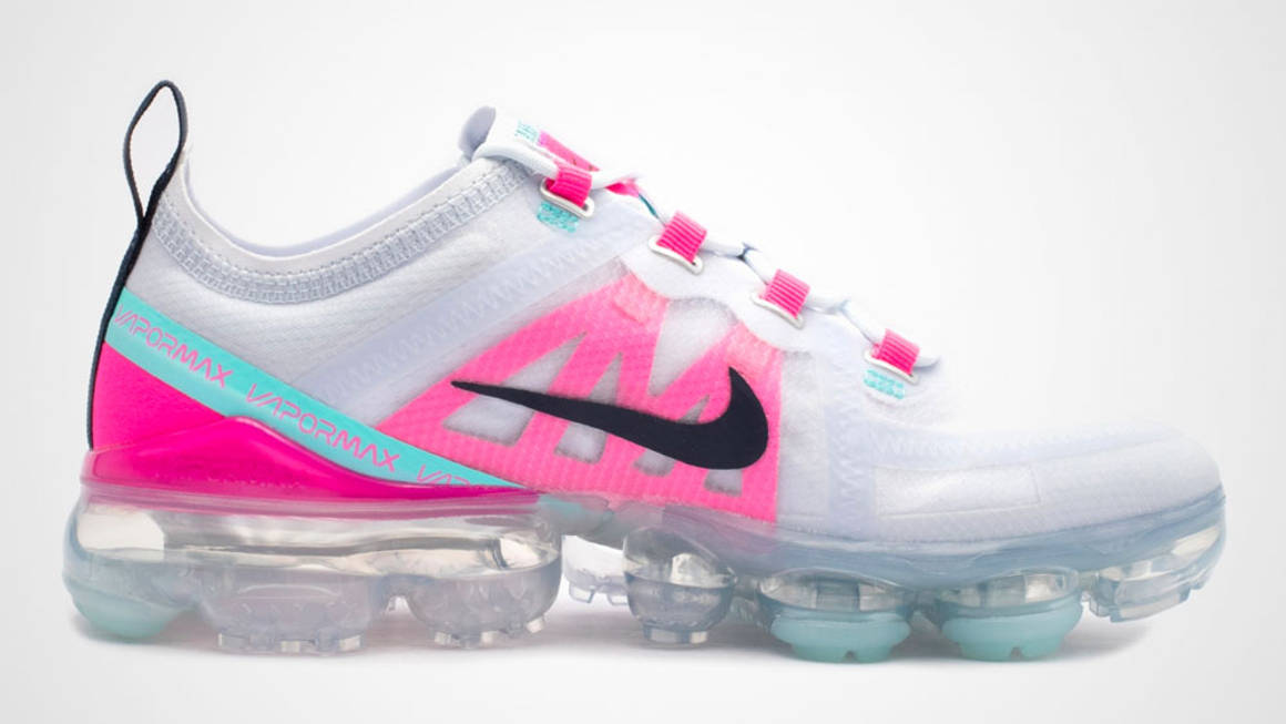 vapormax white pink and blue