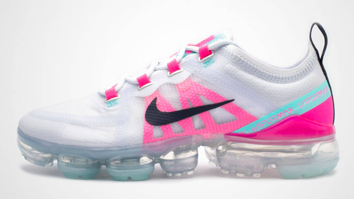 vapormax white pink and blue