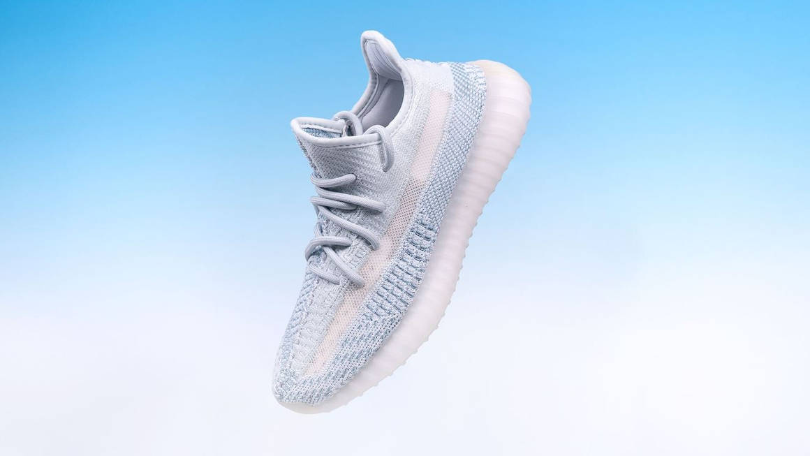 yeezy cloud white stock numbers