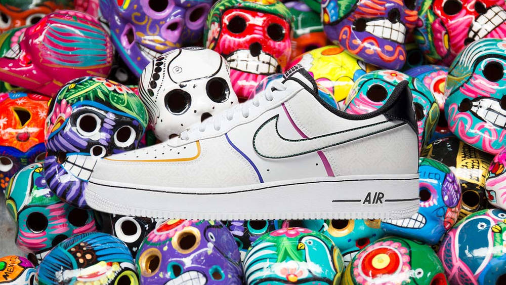 Nike Celebrates Día de Muertos With The Air Force 1 ‘Day Of The Dead’