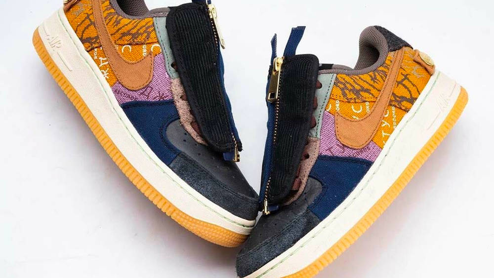 Your Best Look Yet At The Travis Scott x Nike Air Force 1 Low 'Cactus Jack' Your Best Look Yet At The Travis Scott x Nike Air Force 1 Low ‘Cactus Jack’