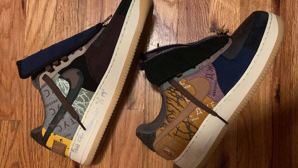 Travis Scott Gives A Lucky Fan His Unreleased Nike Air Force 1 Travis Scott Gives A Lucky Fan His Unreleased Nike Air Force 1