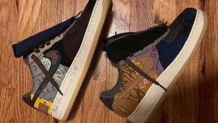Travis Scott Gives A Lucky Fan His Unreleased Nike Air Force 1