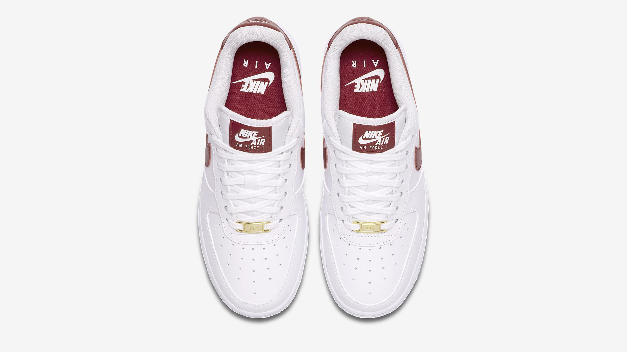 Air Force 1 Patent White Red
