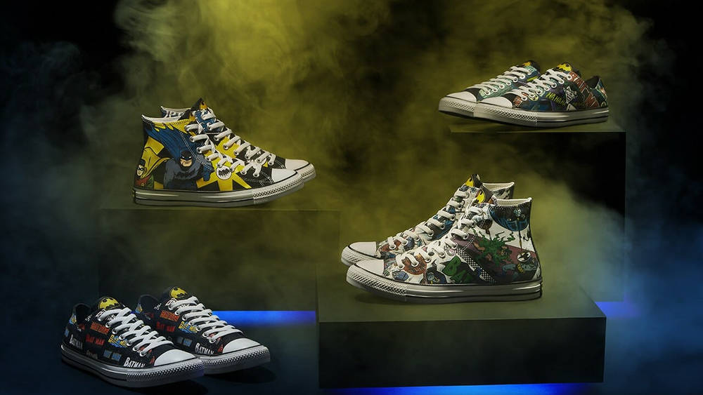 Converse Celebrates 80 Years Of Batman With A Sneaker Collection Converse Celebrates 80 Years Of ‘Batman’ With A Sneaker Collection