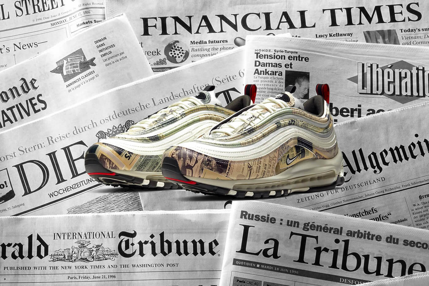 newspaper air max 97