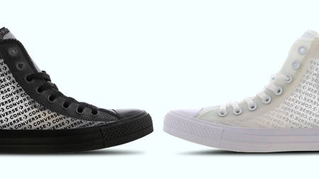 Check Out The Repeat Pattern Branding On These Converse Chuck Taylors Check Out The Repeat Pattern Branding On These Converse Chuck Taylors