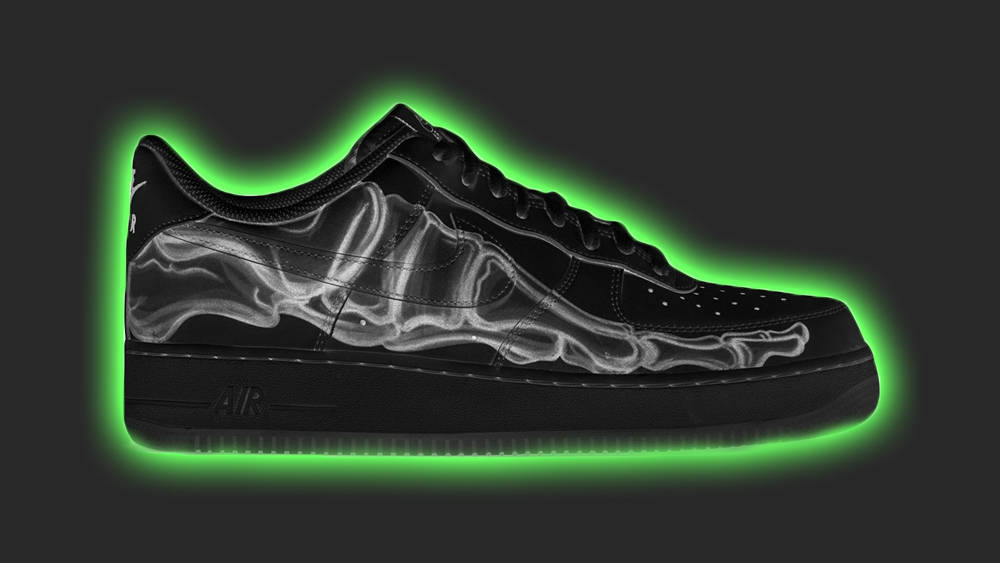 The Nike Air Force 1 ‘Skeleton’ Gets Decked Out With A Black Makeover