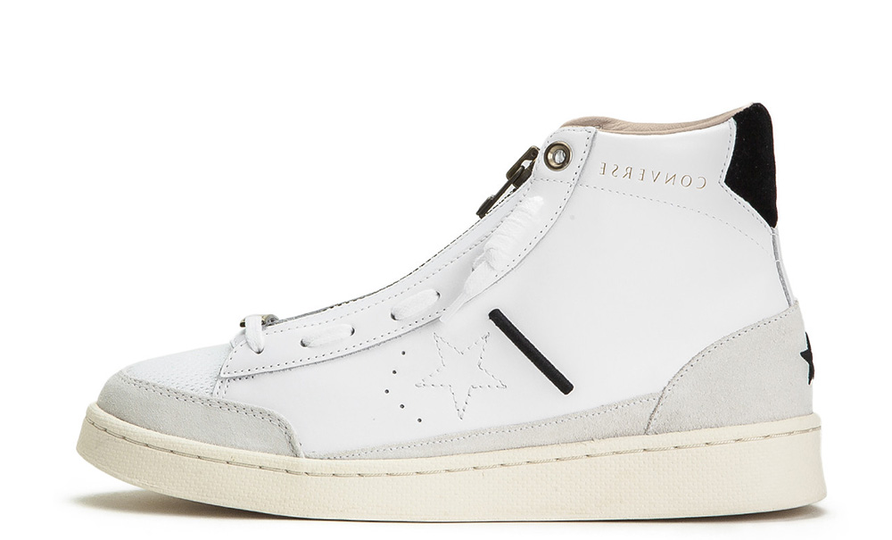 Ibn Jasper x Converse Pro Hi White Egret