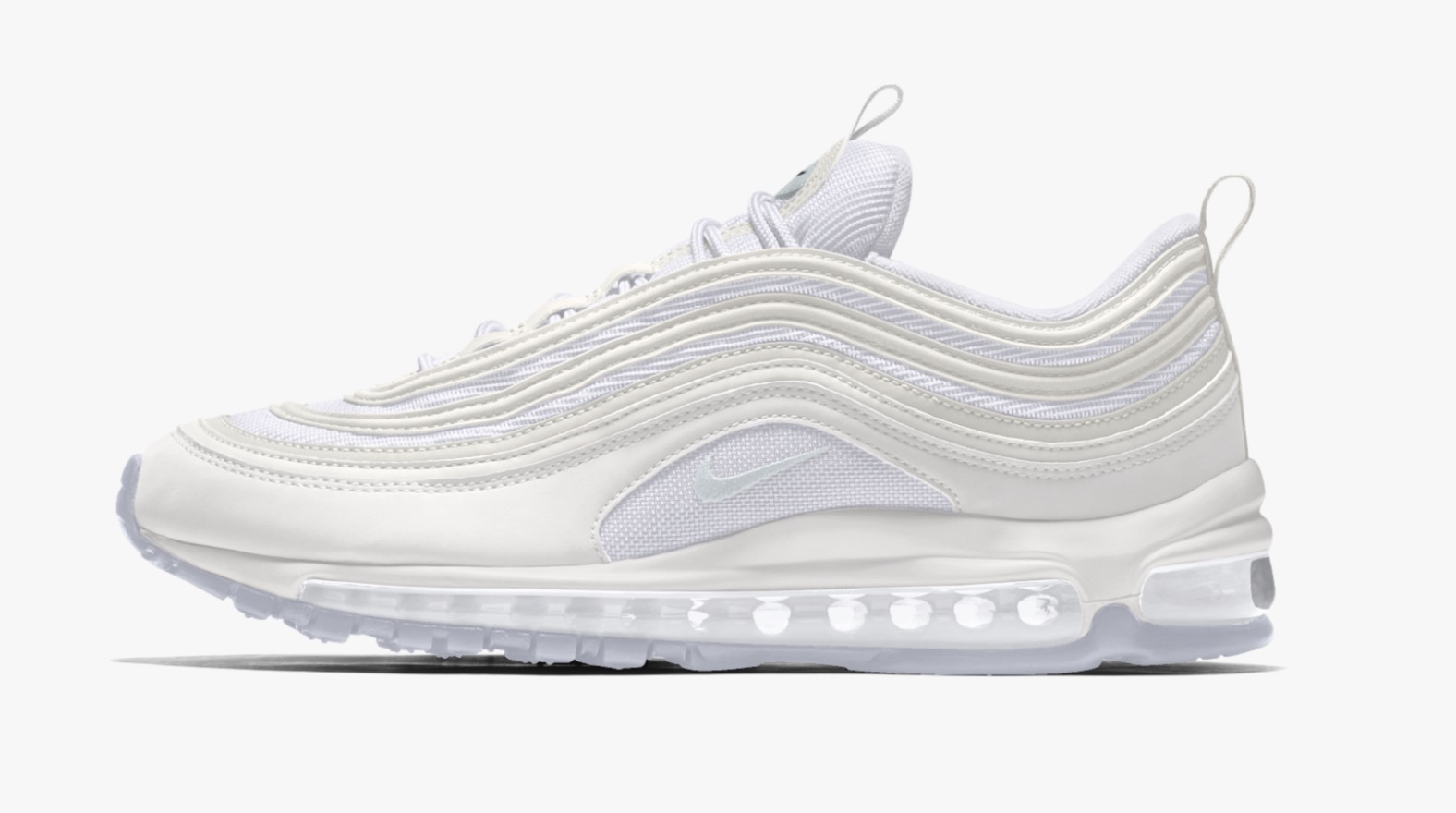 It Doesn't Get Any Cleaner Than This Triple White Nike Air Max 97 'By You' 5