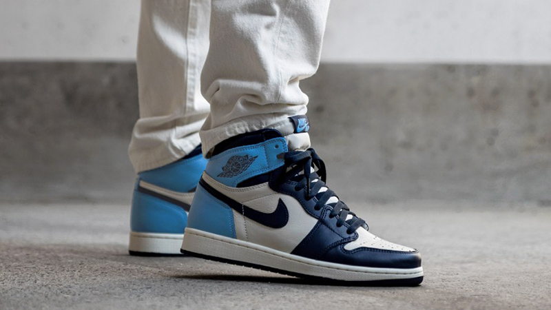 footlocker air jordan 1 obsidian