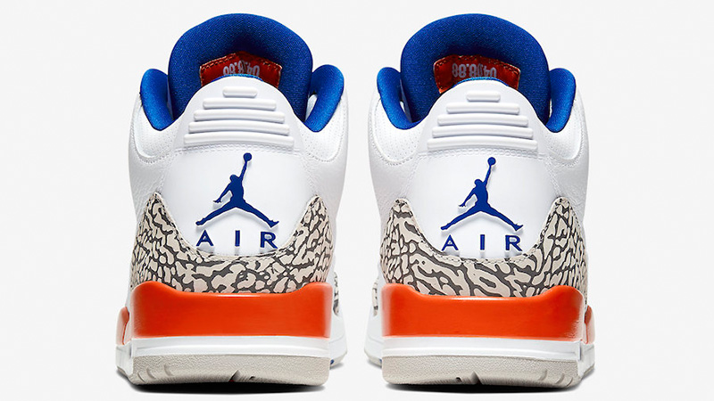 orange and blue jordan 3s