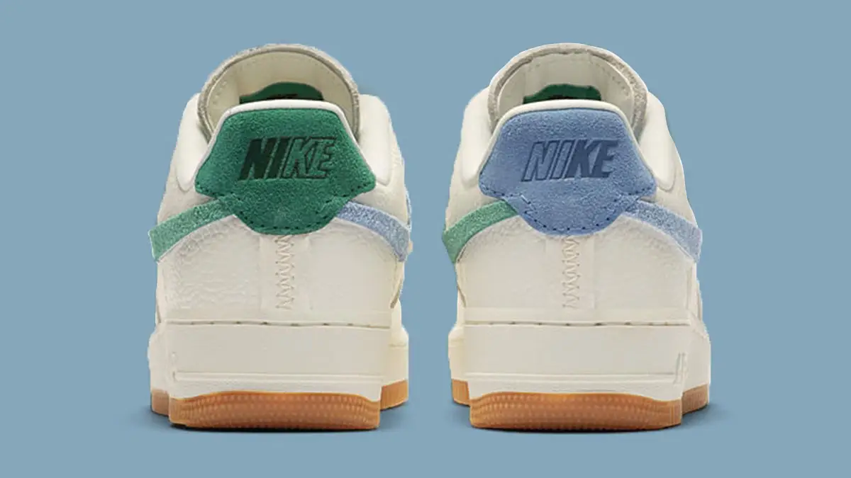 The Nike Air Force 1 LXX Vandalised In Blue Green Finally Gets A Release Date The Sole Supplier