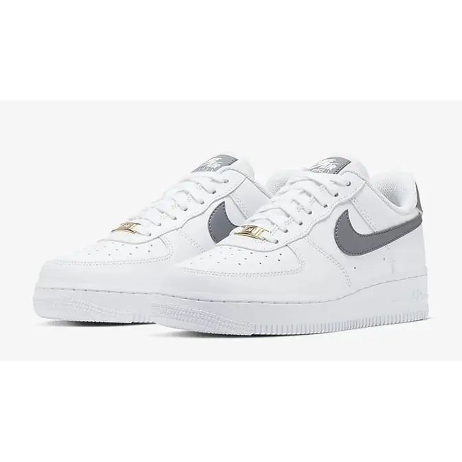 Nike Air Force 1 07 Patent White Grey | Where To Buy | AH0287-111 | The ...