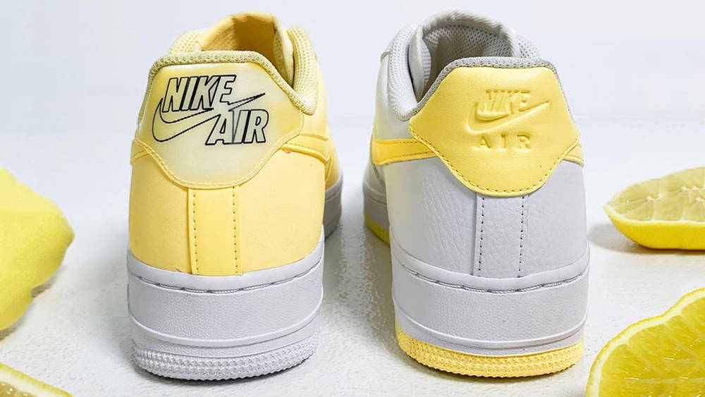 Nike Air Force 1 Bicycle Yellow
