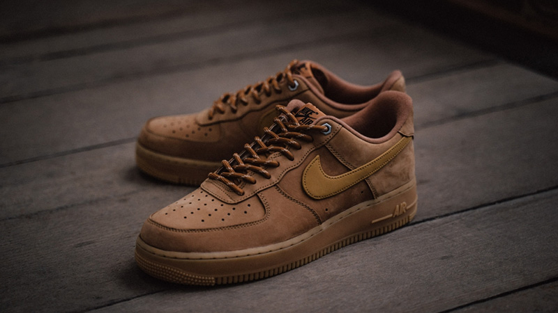nike air force wheat low