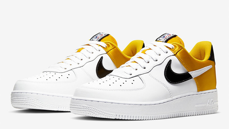 nike force 1 amarillos cheap online