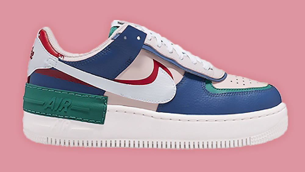 nike air force shadow blue