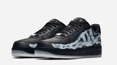 Nike Air Force 1 Skeleton Black