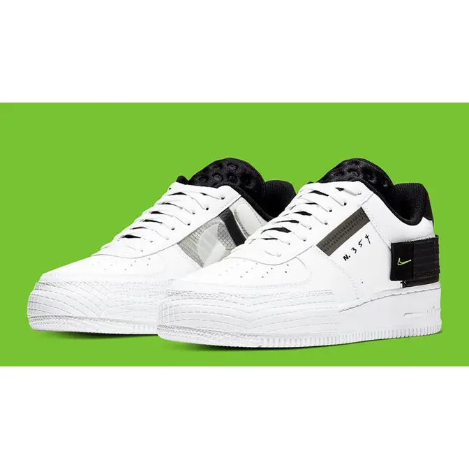 Vlieger ventilator hersenen Nike Air Force 1 Type White Black | Where To Buy | AT7859-101 | The Sole  Supplier