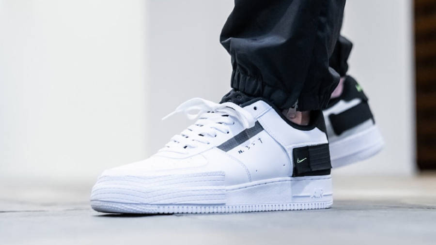 nike air force 1 type on feet