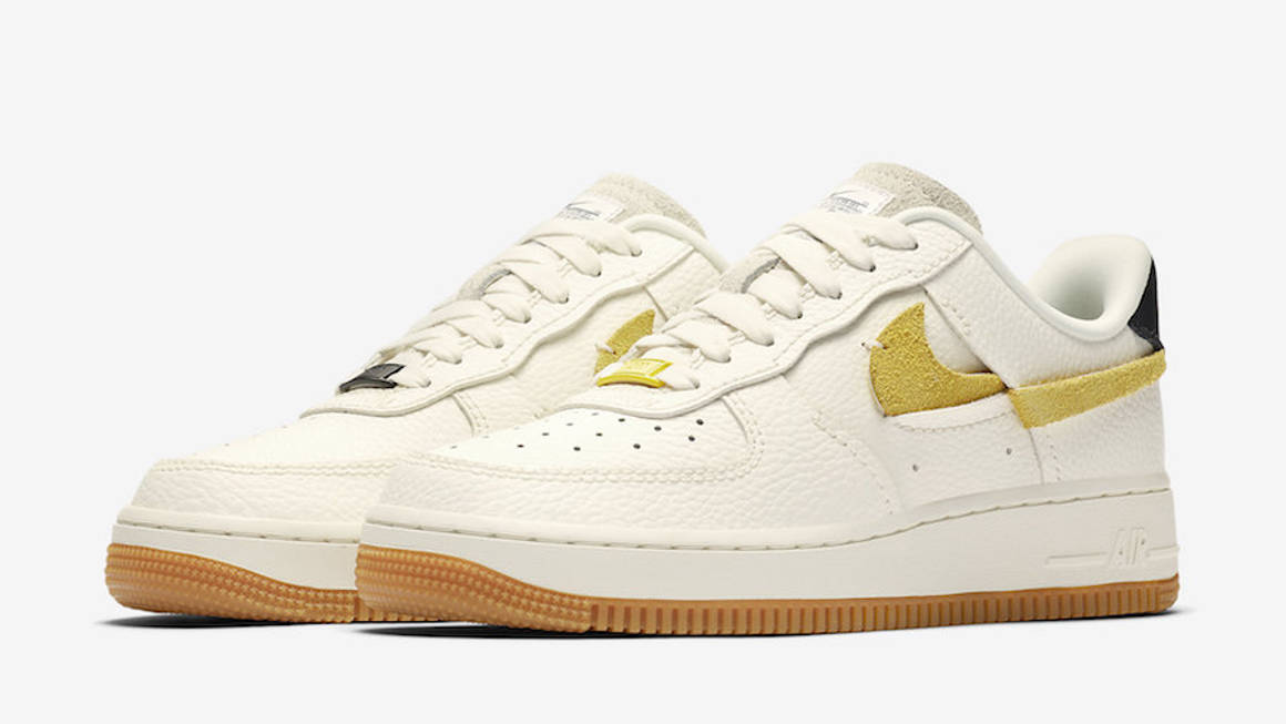 The Nike Air Force 1 Vandalised LXX Surfaces In A Chic Black & Yellow ...