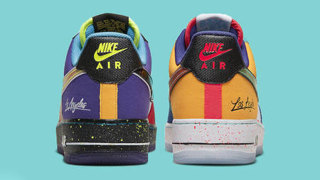 The Nike Air Force 1 "What The LA" Gets Decked Out In Multicolour The Nike Air Force 1 "What The LA" Gets Decked Out In Multicolour