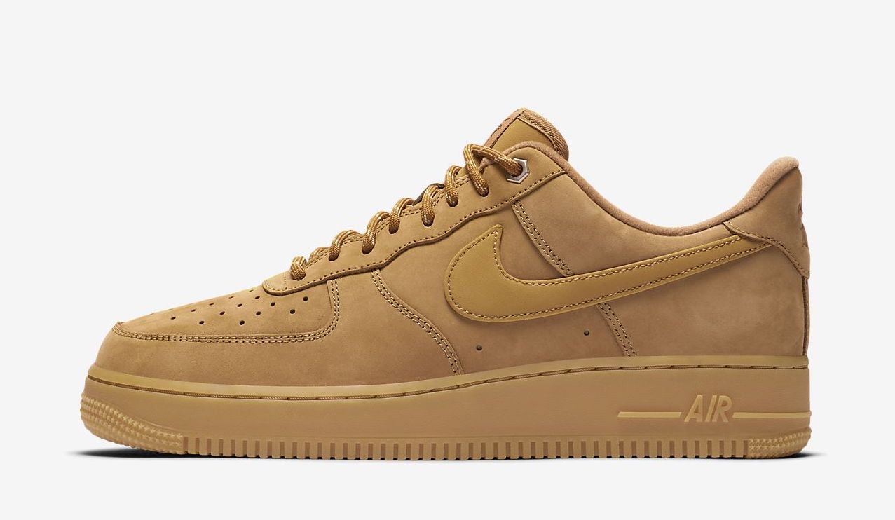Nike Air Force 1 Wheat. side