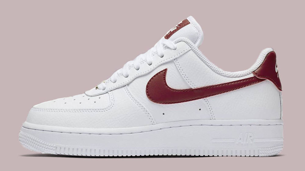 Nike Air Force 1 White Gym Red copy