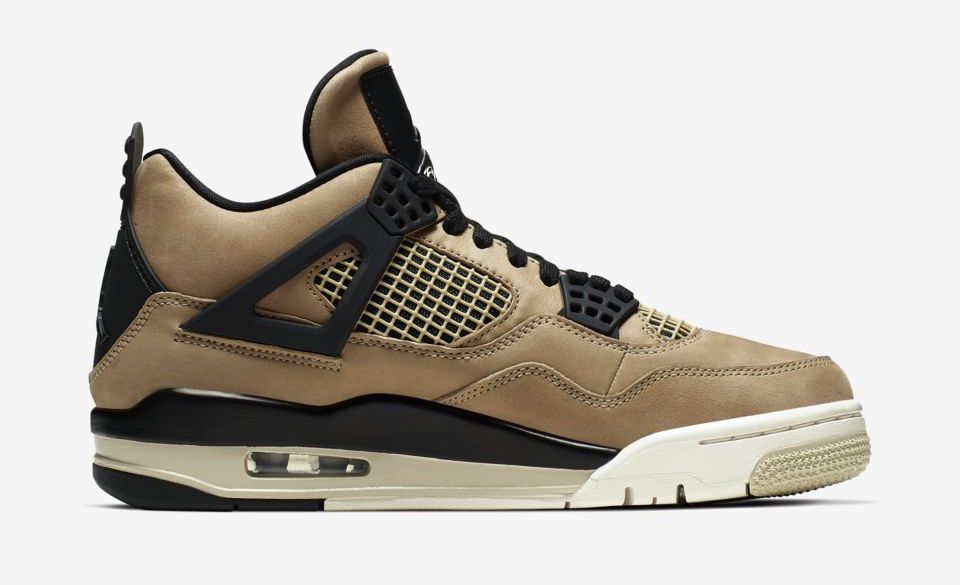 Nike Air Jordan 4 Fossil side