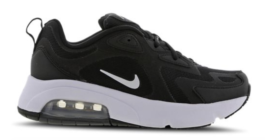 Nike Air Max 200 Black White
