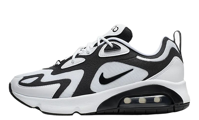 airmax 200 black and white