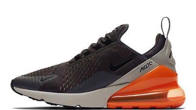 nike air 270 orange black