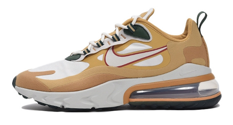 Nike Air Max 270 React Beige Green. Side