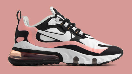 The Nike Air Max 270 React Gets A Bleached Coral Update The Nike Air Max 270 React Gets A Bleached Coral Update