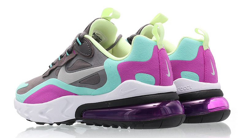Nike Air Max 270 React GS Gunsmoke Multi