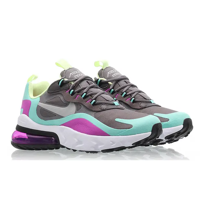 Nike Air Max 270 React GS Gunsmoke Multi | Where To Buy | BQ0103-007 ...