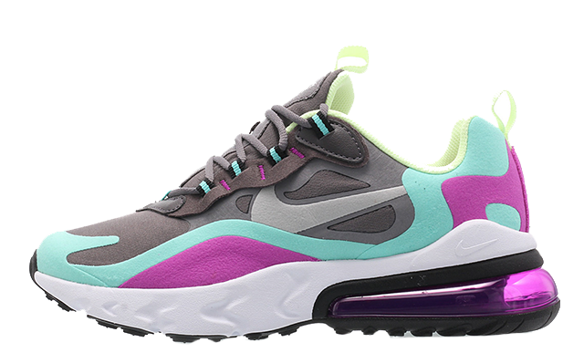 Nike Air Max 270 React GS Gunsmoke Multi