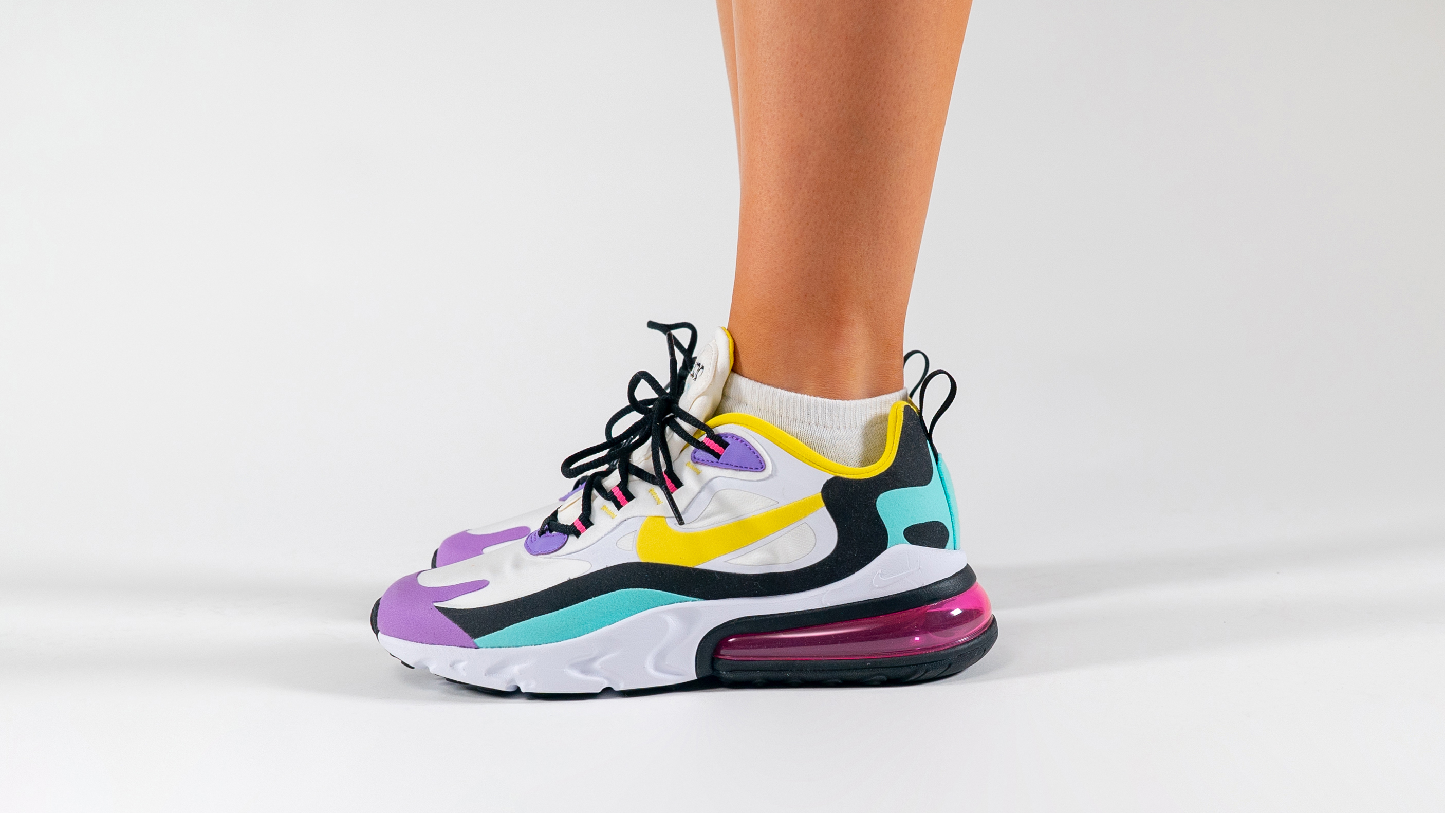 Nike air max 270 react (geometric abstract) women's hotsell