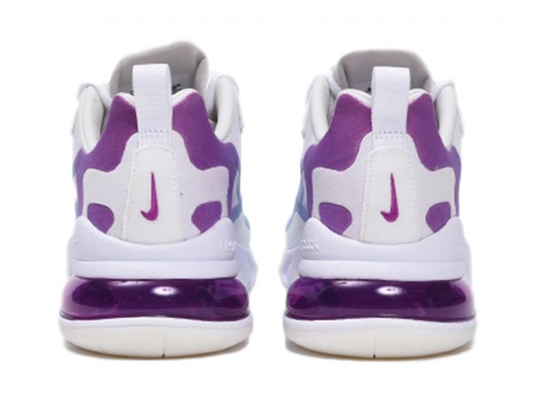 Nike Air Max 270 React White Gradient Purple