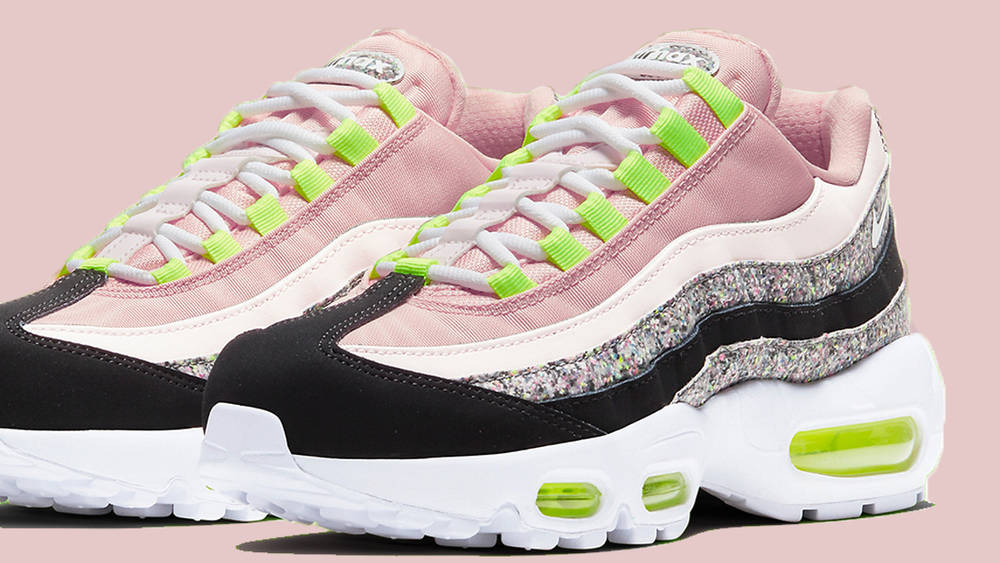 Nike Air Max 95 Glitter front faeture Nike Air Max 95 Glitter front faeture