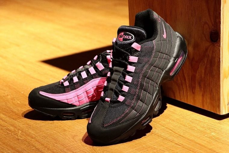 Stand Out From The Crowd In This Black And Pink Nike Air Max 95 The Sole Supplier