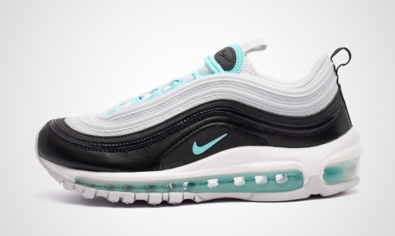 Nike Air Max 97 Aurora Green side side.