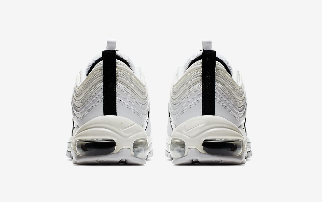 Nike Air Max 97 Black White Back