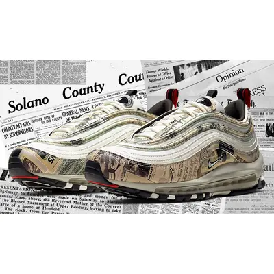 Nike Air Max 97 Newspaper Where To Buy 921826 108 The Sole Supplier